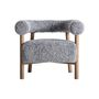 Fauteuils - Fauteuil en bois de frêne marron 78x67x70 cm - VICAL