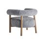 Fauteuils - Fauteuil en bois de frêne marron 78x67x70 cm - VICAL