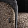 Chaises - Chaise en velours tons foncés 61x63x77 cm - VICAL