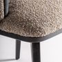 Chaises - Chaise en velours tons foncés 61x63x77 cm - VICAL