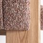 Chairs - Nounces brown polyester chair 63x60x77 cm - VICAL