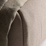 Beds - Beige linen bed 253x224x103 cm - VICAL
