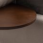 Beds - Beige linen bed 253x224x103 cm - VICAL