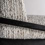 Chaises - Chaise en bois d´hévéa noir 60x62x84 cm - VICAL