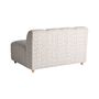 Sofas - Central sofa module in light brown pine wood 122x82x76 cm - VICAL
