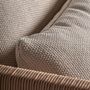 Sofas - Brown railway wooden sofa 320x90x70 cm - VICAL