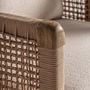 Armchairs - Brown railway wooden armchair 85x88x88 cm - VICAL