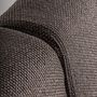 Sofas - Brown railway wooden sofa 270x100x84 cm - VICAL