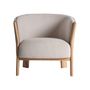 Fauteuils - Fauteuil en polyester marron  - VICAL