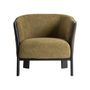 Fauteuils - Fauteuil en polyester camel 69x70x69 cm - VICAL