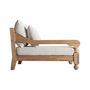 Sofas - Brown railway wooden sofa 130x138x92 cm - VICAL