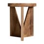 Autres tables - Table basse en bois récupéré marron 46x46x56 cm - VICAL