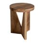 Autres tables - Table basse en bois récupéré marron 46x46x56 cm - VICAL