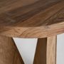 Autres tables - Table basse en bois récupéré marron 46x46x56 cm - VICAL