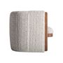 Armchairs - Brown pine wood armchair - VICAL