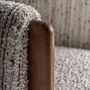 Armchairs - Brown pine wood armchair - VICAL
