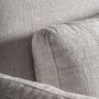 Sofas - Off-white polyester corner 140x106x85 cm - VICAL