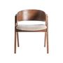 Chaises - Chaise en bois de chêne marron 63x57x79 cm - VICAL