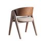Chaises - Chaise en bois de chêne marron 63x57x79 cm - VICAL
