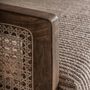 Armchairs - Brown mango wood armchair 68x81x88 cm - VICAL