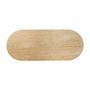 Dining Tables - Light brown travertine living room table 240x100x75 cm - VICAL