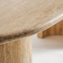 Dining Tables - Light brown travertine living room table 240x100x75 cm - VICAL