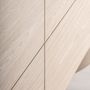 Sideboards - Cream oak wood sideboard 220x80x45 cm - VICAL