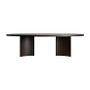 Dining Tables - Living room table in brown oak wood 270x130x75 cm - VICAL