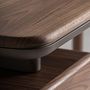 Desks - Brown counter-veneered wooden desk 160x60x75 cm - VICAL