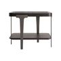 Autres tables - Table basse en bois de frêne noir 60x60x50 cm - VICAL