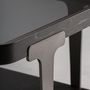 Autres tables - Table basse en bois de frêne noir 60x60x50 cm - VICAL