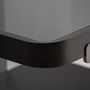 Autres tables - Table basse en bois de frêne noir 60x60x50 cm - VICAL