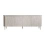 Sideboards - Off-white mango wood sideboard 225x46x80 cm - VICAL