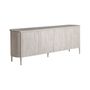 Sideboards - Off-white mango wood sideboard 225x46x80 cm - VICAL