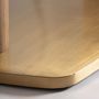 Autres tables - Table de bar en terrazzo blanc 120x60x77 cm - VICAL