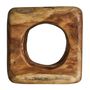 Autres tables - Repose- pied en bois de suar marron vieilli en 40x40x40 cm - VICAL
