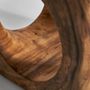 Autres tables - Repose- pied en bois de suar marron vieilli en 40x40x40 cm - VICAL