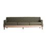 Canapés - Sofa en bois de frêne vert en 261x80x84 cm - VICAL