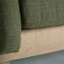 Canapés - Sofa en bois de frêne vert en 261x80x84 cm - VICAL