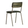Chairs - Old green iron chair in 46x49x78 cm - VICAL