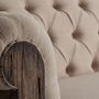 Canapés - Sofa en bois tropical beige en 238x90x80 cm - VICAL