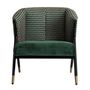 Fauteuils - Fauteuil en bois de pin vert en 73x83x80 cm - VICAL