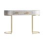 Desks - Cream mango wood console in 122x38x78 cm - VICAL