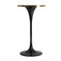 Other tables - Glossy black iron bar table in 60x60x106 cm - VICAL
