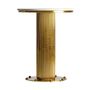 Other tables - White marble bar table in 60x60x76 cm - VICAL