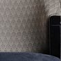 Chaises - Chaise en velours noir en 55x68x84 cm - VICAL
