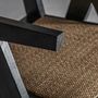 Chaises - Chaise en bois d´orme noir en 57x59x85 cm - VICAL