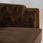 Sofas - Green acrylic sofa in 228x88x78 cm - VICAL