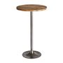 Other tables - Gray iron bar table in 60x60x103 cm - VICAL