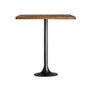 Autres tables  - Table de bar en fer gris  en 70x70x75 cm - VICAL